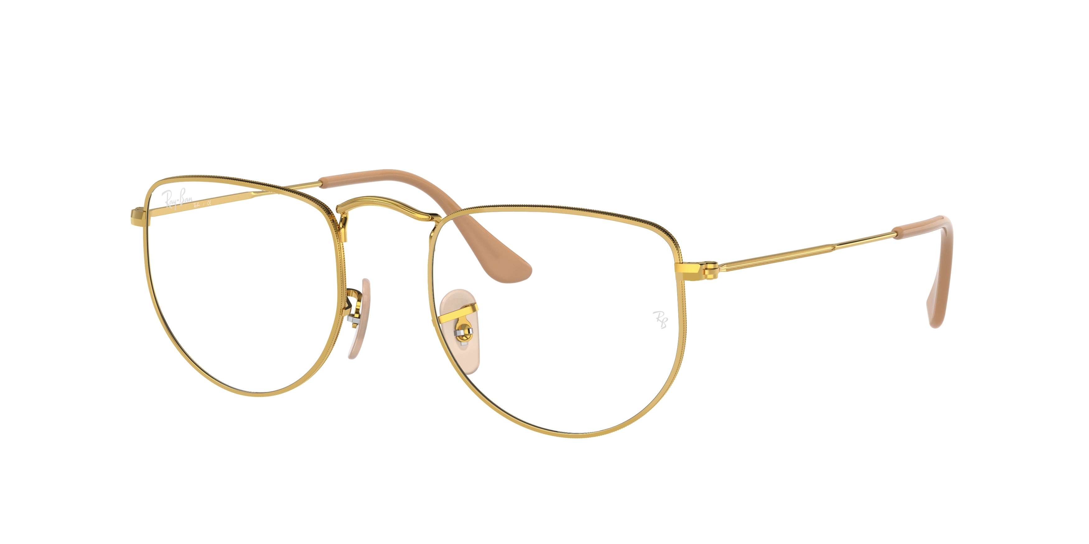 Ray-Ban RX3958V Elon Men's Glasses, Gold, Size 47